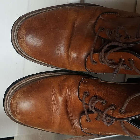 Kenneth Cole Reaction Leather lace up ankle boot - Picture 6 of 8